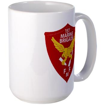 1MEB - M01 - 03 - 1st Marine Expeditionary Brigade - Large Mug